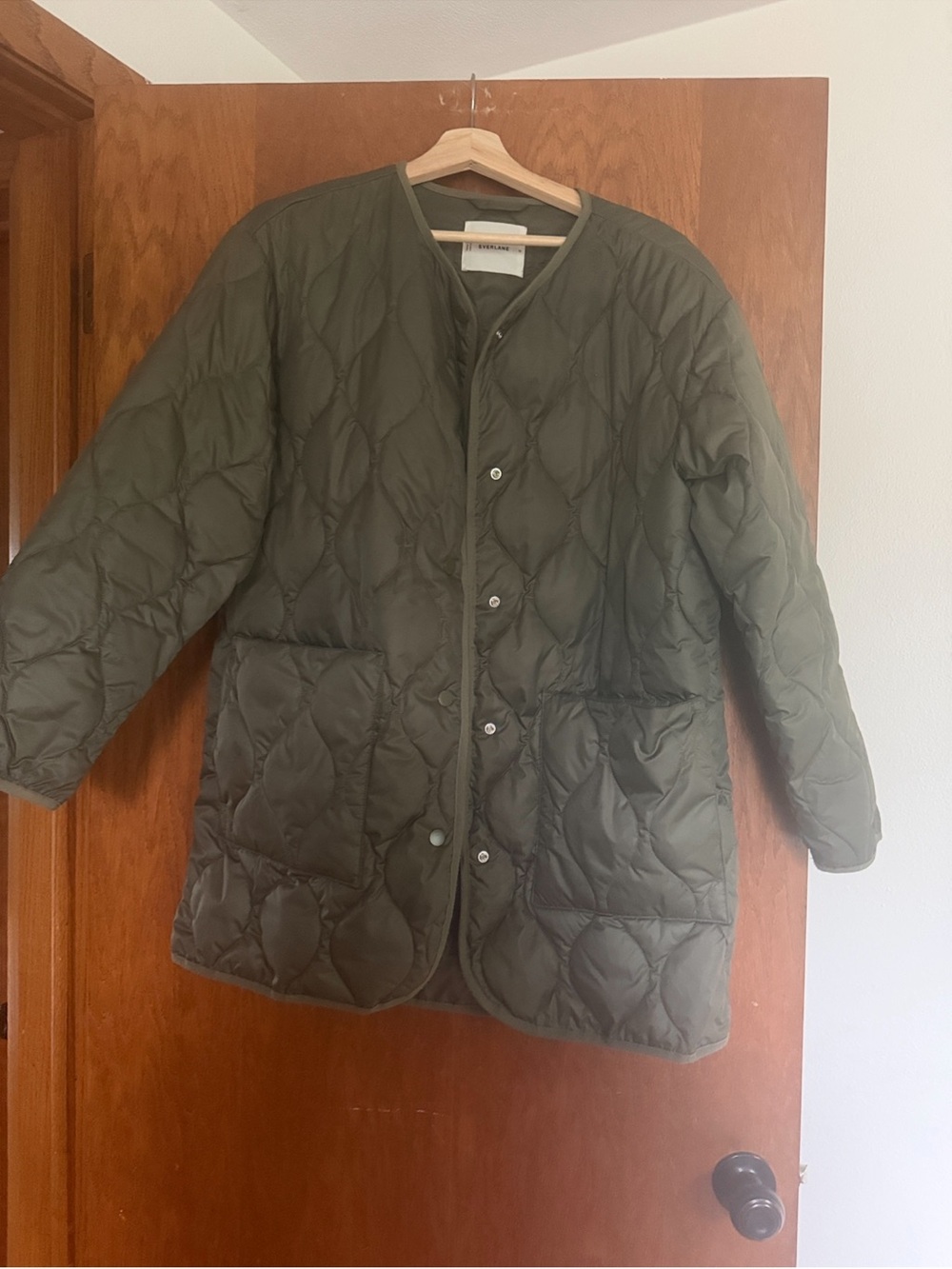 Everlane quilted coat